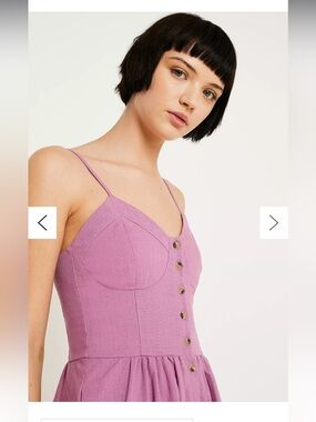 Rolla's Eve lilac linen dress